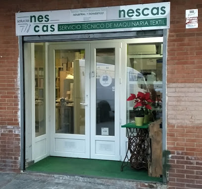 NESCAS Soluciones Técnicas. Reparación Máquinas de coser y textil.